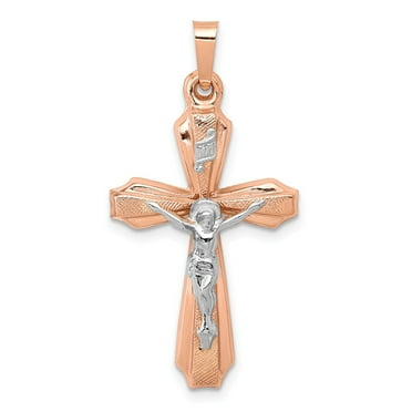 Jewels By Lux 14K Yellow Gold Cross Crucifix Fashion Anniversary Ring Jewels By Lux 14K Yellow Gold Cross Crucifix Fashion Anniversary Ring